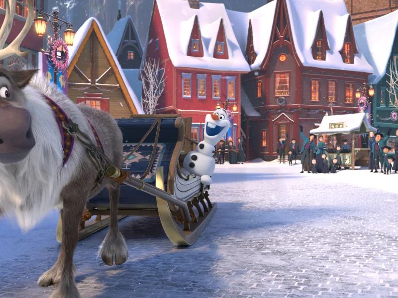 Кадр 1 из Олаф и холодное приключение  (2017)