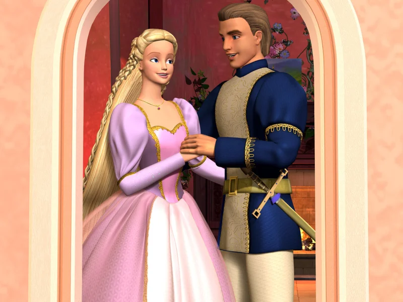 Кадр 2 из Барби и дракон  (2002)