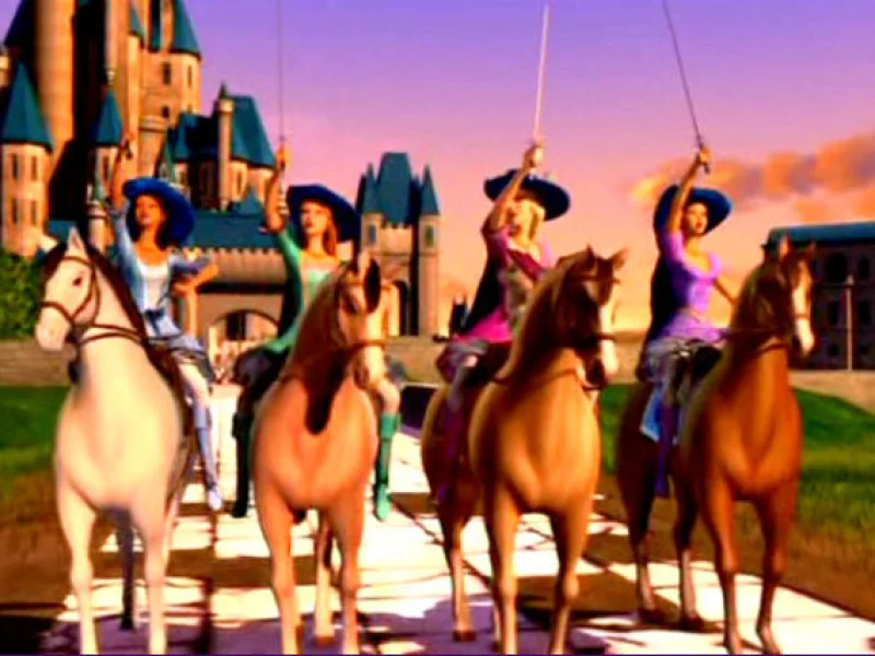 Кадр 1 из Барби и три мушкетера  (2008)