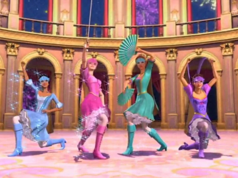 Кадр 3 из Барби и три мушкетера  (2008)